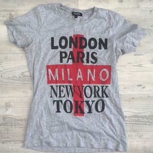 Milano di Rouge grey t-shirt